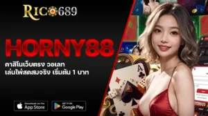 TGA689 rico689 HORNY88 คาสิโนเว็บตรง วอเลท เล่นไพ่สดสมจริง เริ่มต้น 1 บาท